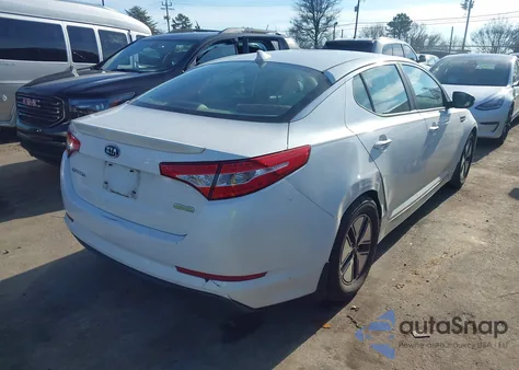 2012 Kia Optima Hybrid Ex из США, поврежденный, VIN KNAGM4ADXC5010549
